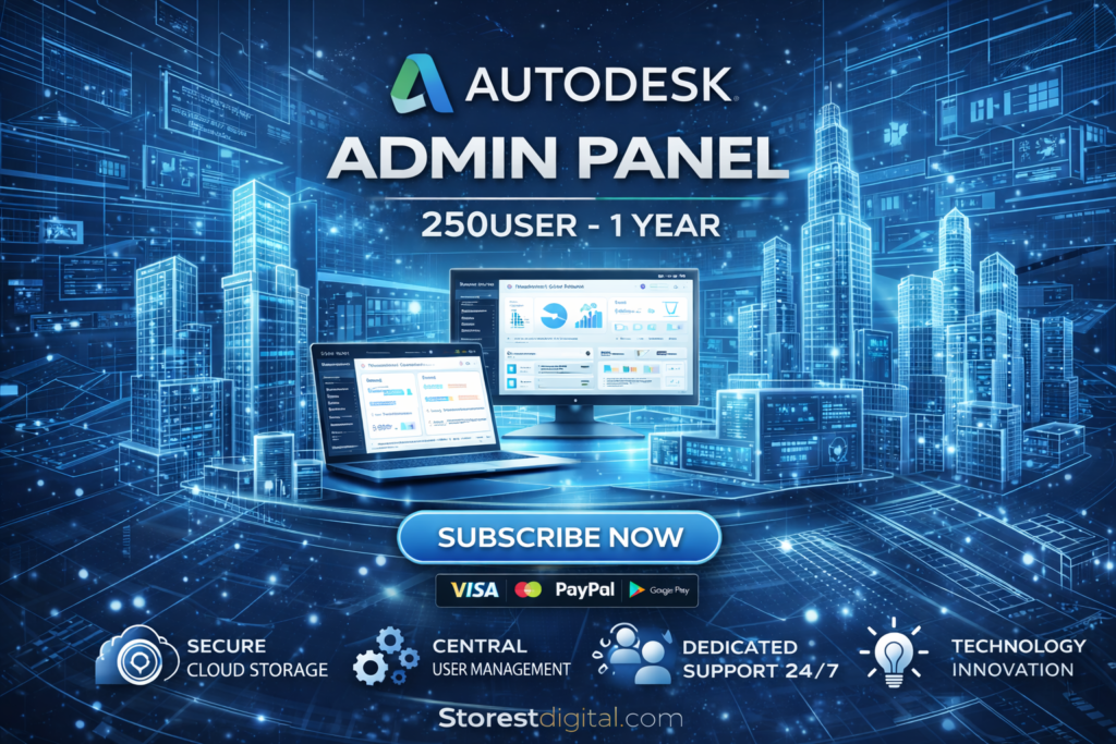 لوحة توزيع اتوديسك 250 مستخدم | اشتراك سنوي رسمي وسعر منافس