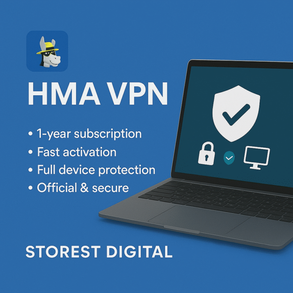 مفتاح تفعيل HMA VPN لمدة سنة | تصفح آمن وسريع بدون قيود