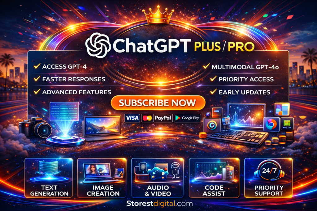 خطة فريق ChatGPT اشتراك ChatGPT Plus | ذكاء اصطناعي متطور لتحسين إنتاجيتك اليومية