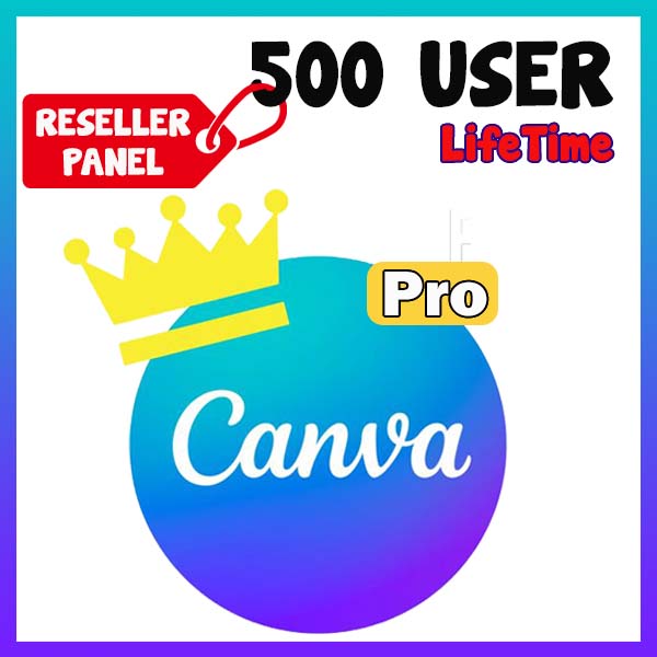 Panel Canva 500 Accounts