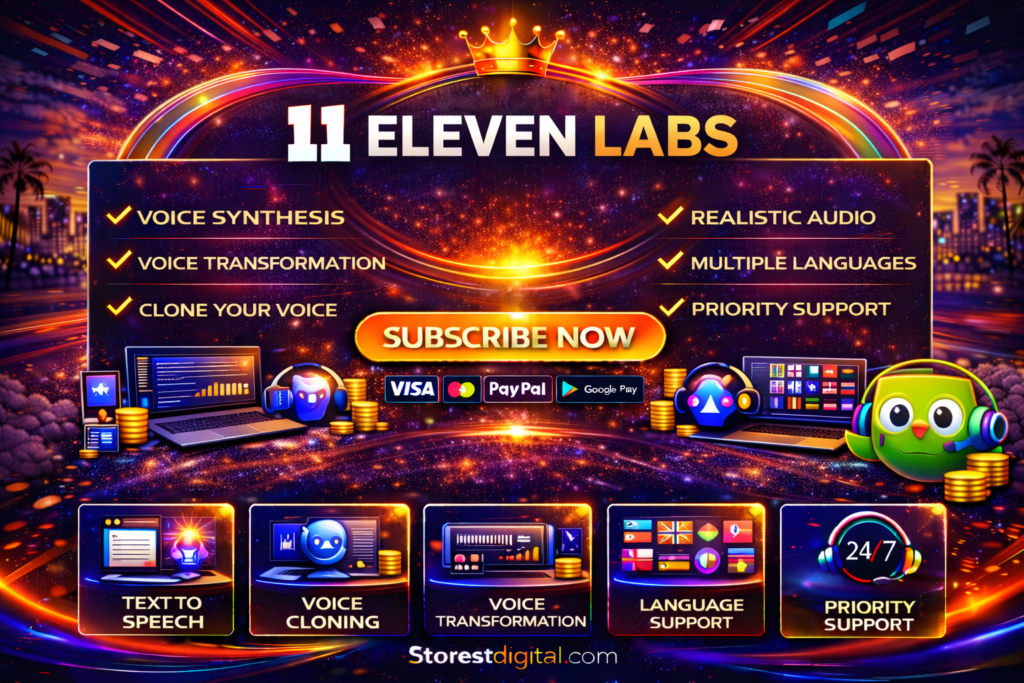 Eleven Labs Premium اشتراك Eleven Labs اشتراك ElevenLabs Creator