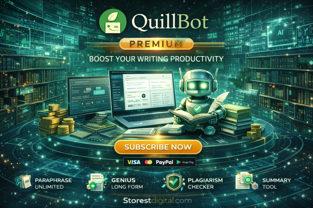 اشترك في Quillbot Premium – أفضل أداة لإعادة الصياغة والذكاء الاصطناعي 2025