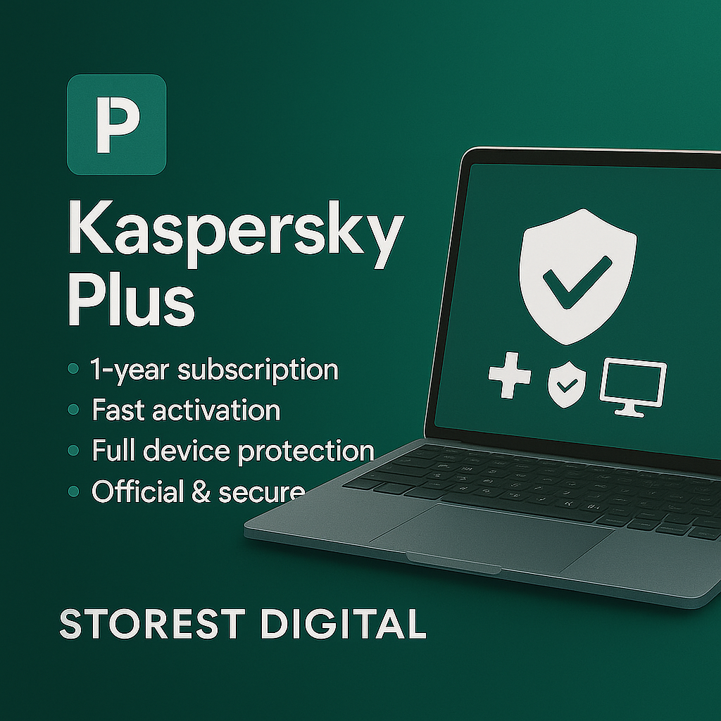 اشتراك Kaspersky Plus لمدة سنة – جهاز واحد | حماية متكاملة وأمان متقدم