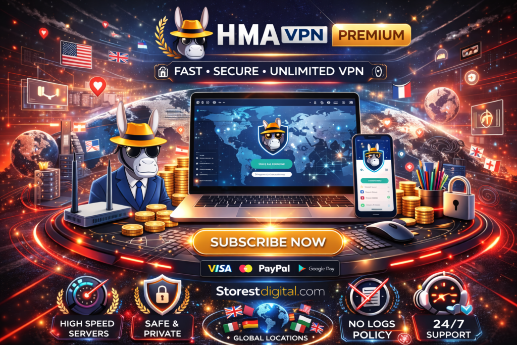 مفتاح تفعيل HMA VPN لمدة سنة | تصفح آمن وسريع بدون قيود