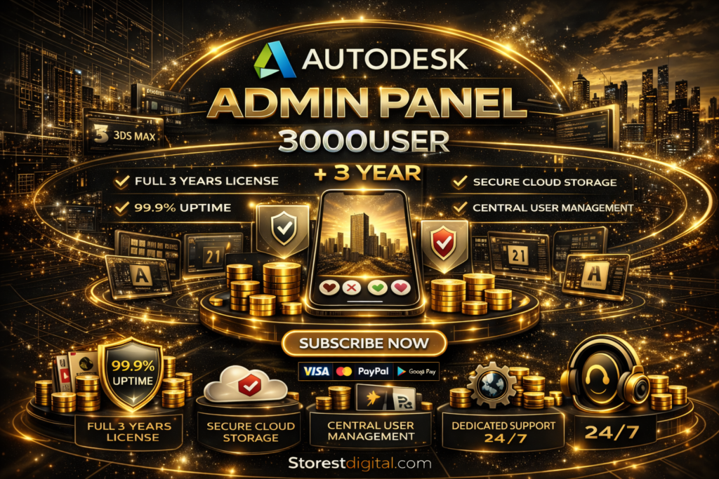 لوحة اتوديسك 3000 مستخدم